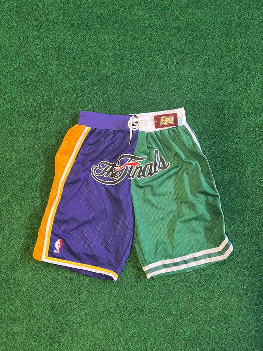 NBA Finals 2008 Shorts Lakers Celtics Just Don Shorts